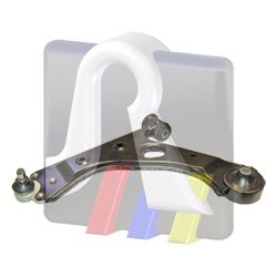 Trapecio de Suspension Iquierdo con rotula para OPEL Corsa 1.2 16V