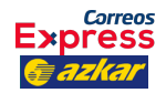 Envío 24h con Correos Express y Azkar